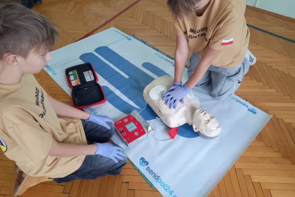 Szkolenie młodych wolontariuszy