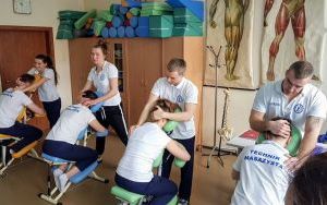 Przykładowe zajęcia na kierunku Technik Masażysta (5)