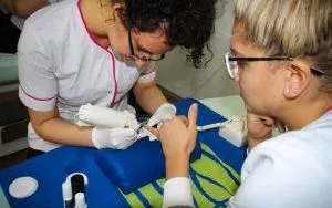 Przykładowe zajęcia na kierunku Technik Usług Kosmetycznych (5)